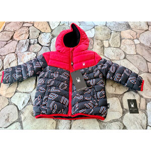 NWT Spyder Logo Puffer Jacket-24 Month